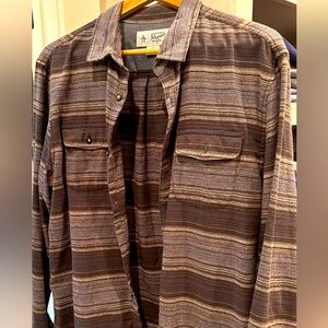 Men’s large Penguin Flannel Style Shirt